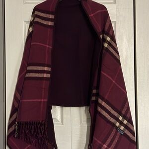 Burberry Wool Cashmere Shawl